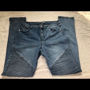 Twenty one Black Moto Jeans 9/10R